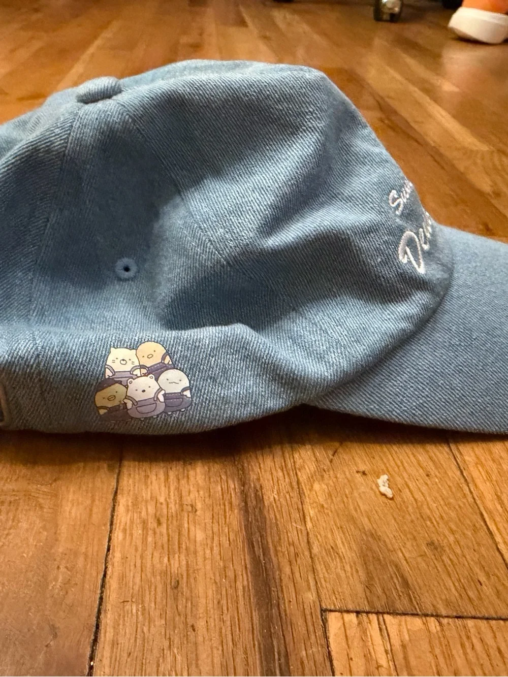 Denim House Sumikkogurashi  Denim Hat Cap - NEW